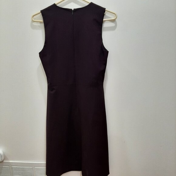 Theory high cut minimalist fall wool dress - Picture 3 of 12